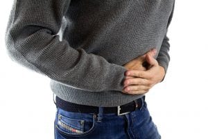 abdominal pain sign of food intolerance