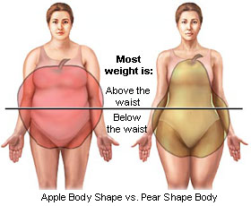 apple vs pear body shape