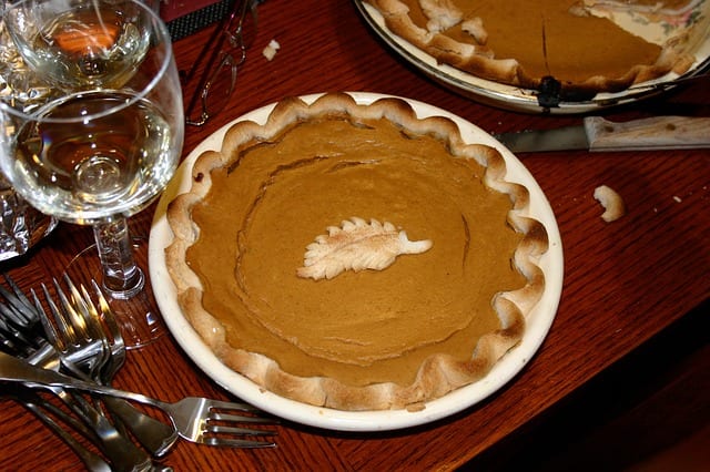 whole pumpkin pie
