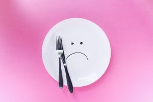 sad plate: weight loss more than calories in vs spent